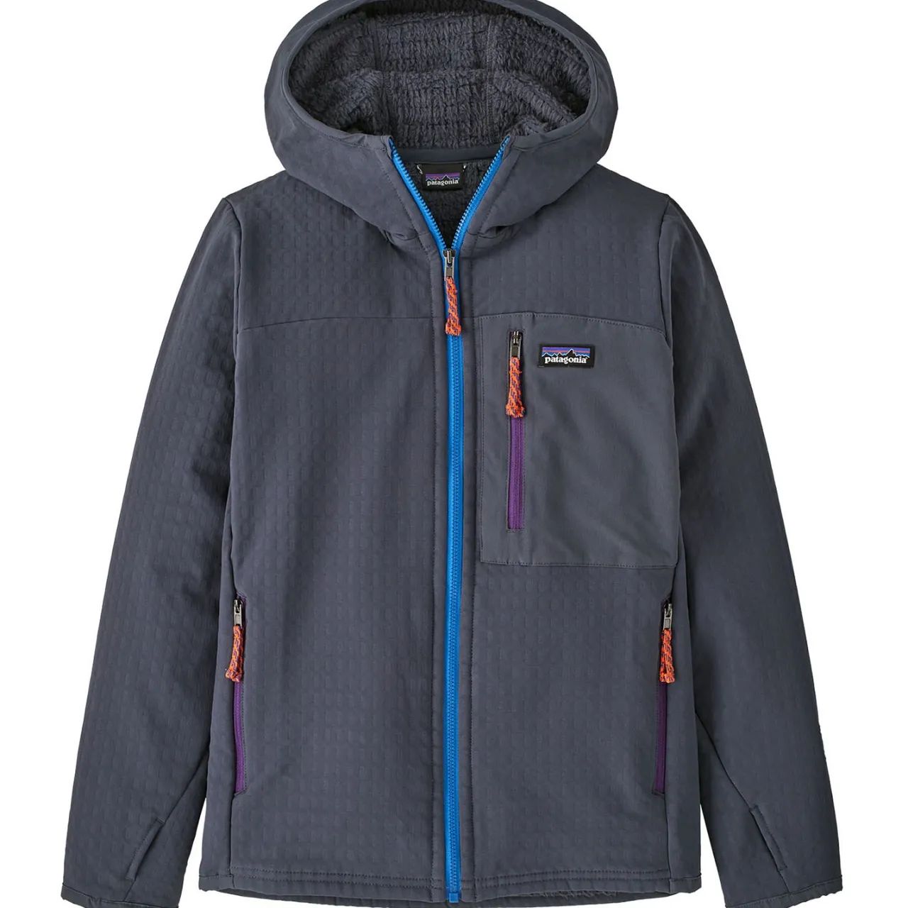 Patagonia R2 TechFace Hoodie - Kids'-Kids Kids Clothing|Kids Jackets
