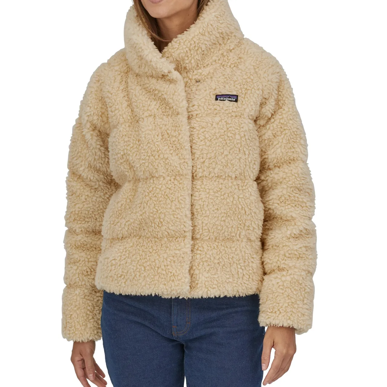 Patagonia Recycled High Pile Fleece Down Jacket - Women's-Women Casual Clothing|Snow Clothing