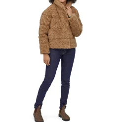 Patagonia Recycled High Pile Fleece Down Jacket - Women's-Women Casual Clothing|Snow Clothing