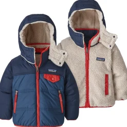Patagonia Reversible Tribbles Hoodie - Toddlers'-Kids Toddler Jackets|Toddler Snow Clothing