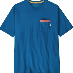 Patagonia Water People Organic Pocket T-Shirt - Men's- Casual Clothing|T-Shirts