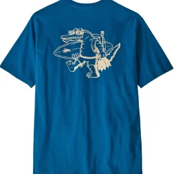 Patagonia Water People Organic Pocket T-Shirt - Men's- Casual Clothing|T-Shirts