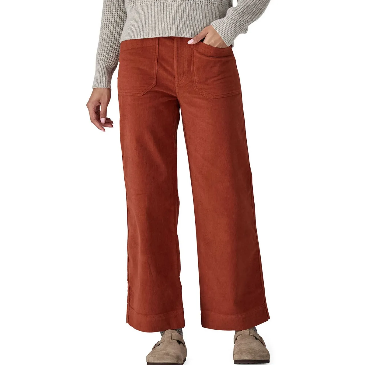 Patagonia Wide Leg Cord Pants - Women's-Women Casual Clothing|Jeans & Pants