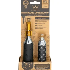 Peaty's Holeshot CO2 Tire Inflator Kit w/ Cartridges- Tools|Pumps & Co2 Inflation