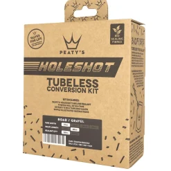 Peaty's Holeshot Tubeless Conversion Kit - 21mm (Road/Gravel)- Tubeless Maintenance|Wheels