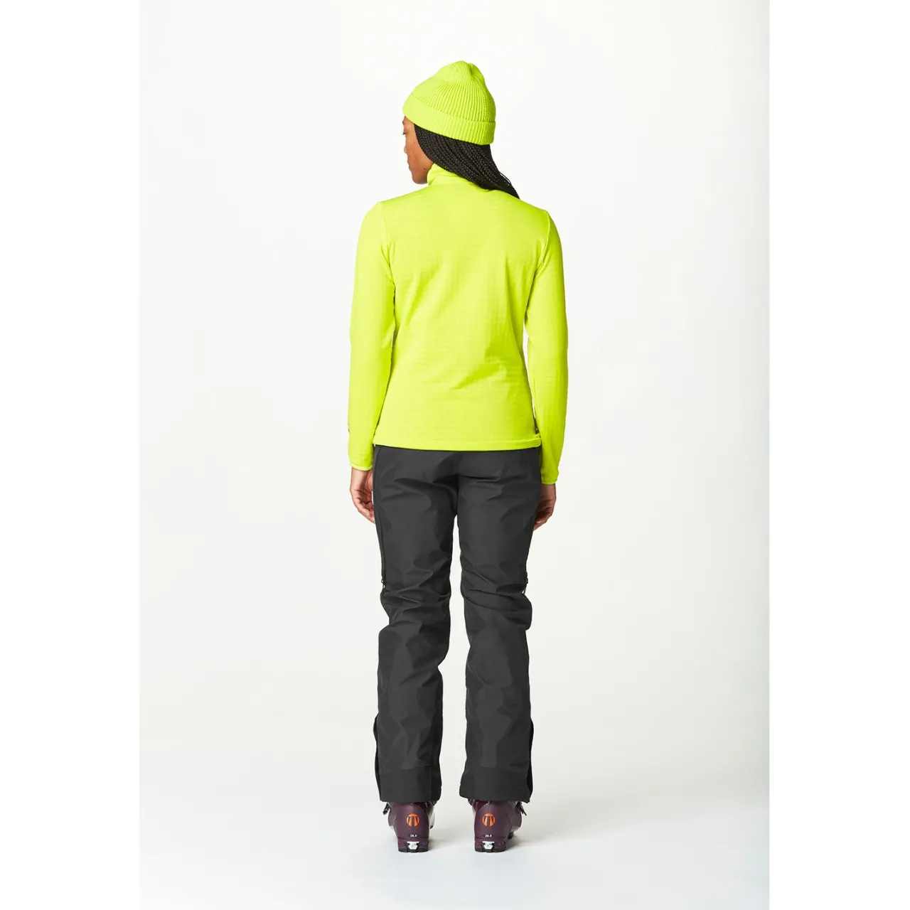 Picture Organic Bake 1/4 Grid Fleece - Women's-Women Casual Clothing|Snow Clothing