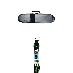 Pro-Lite Resession Longboard 9'0" Day Bag + 9' Freesurf Double Swivel Surfboard Leash- Surfboard Bags