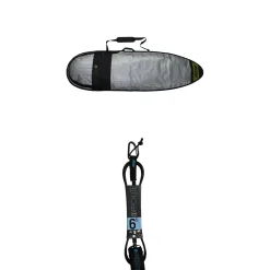 Pro-Lite Resession Shortboard 6'6" Day Bag + 6.5' FreeSurf Surfboard Leash- Surfboard Bags