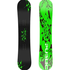 Public Snowboards General Snowboard + Season Universal Snowboard Bindings 2025- Snowboards With Bindings|Snowboard Packages
