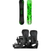 Public Snowboards General Snowboard + Flux EM Snowboard Bindings 2025- Snowboards With Bindings|Snowboard Packages