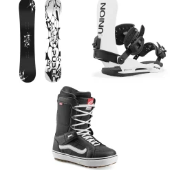 Public Snowboards General Snowboard + Union STR Snowboard Bindings + Vans Hi Standard OG Snowboard Boots 2025- Snowboards, Bindings & Boots|Snowboard Packages