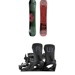 Public Snowboards Statement Snowboard + Flux EM Snowboard Bindings 2025- Snowboards With Bindings|Snowboard Packages