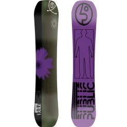 Public Snowboards Statement Snowboard + Flux EM Snowboard Bindings 2025- Snowboards With Bindings|Snowboard Packages