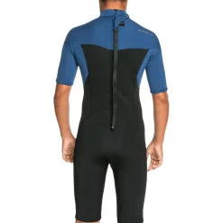 Quiksilver 2/2 Everyday Sessions Short Sleeve Back Zip Springsuit - Boys'- Springsuits|Wetsuits