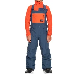 Quiksilver Mash Up Bib Pants - Boys'-Kids Boys Snow Clothing|Kids Snow Clothing