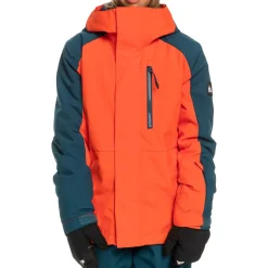 Quiksilver Mission Block Jacket - Boys'-Kids Kids Jackets|Boys Snow Clothing