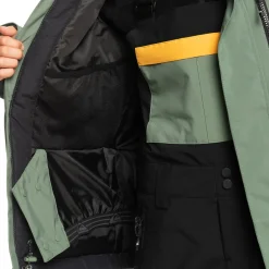 Quiksilver Mission Block Jacket - Boys'-Kids Kids Jackets|Boys Snow Clothing