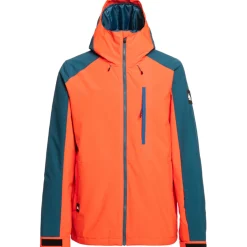 Quiksilver Mission Block Jacket - Men's- Snow Clothing|Insulated & Puffer Jackets