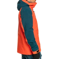 Quiksilver Mission Block Jacket - Men's- Snow Clothing|Insulated & Puffer Jackets