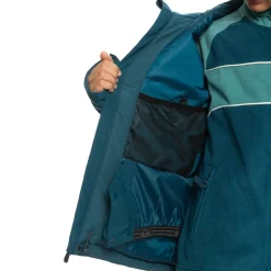 Quiksilver Mission Printed Block Jacket - Boys'-Kids Kids Jackets|Boys Snow Clothing