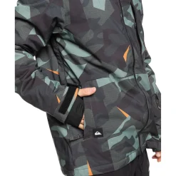 Quiksilver Mission Printed Jacket - Men's- Snow Clothing|Snowboard Jackets