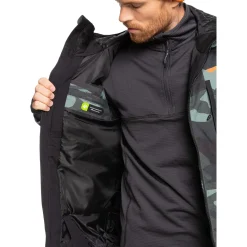 Quiksilver Mission Printed Jacket - Men's- Snow Clothing|Snowboard Jackets