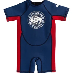 Quiksilver 1.5mm Short Sleeve Back Zip Springsuit - Toddler Boys'- Springsuits|Wetsuits