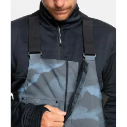 Quiksilver Utility Bibs - Men's- Snow Clothing|Snowboard Pants & Bibs