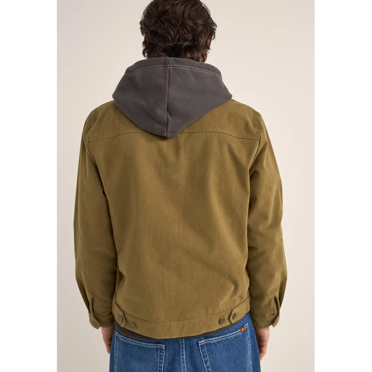 Rhythm Brushed Twill Trucker Jacket - Men's- Snow Clothing|Casual Jackets