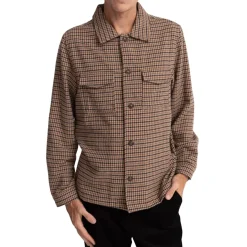 Rhythm Check Overshirt - Men's- Casual Clothing|Shirts