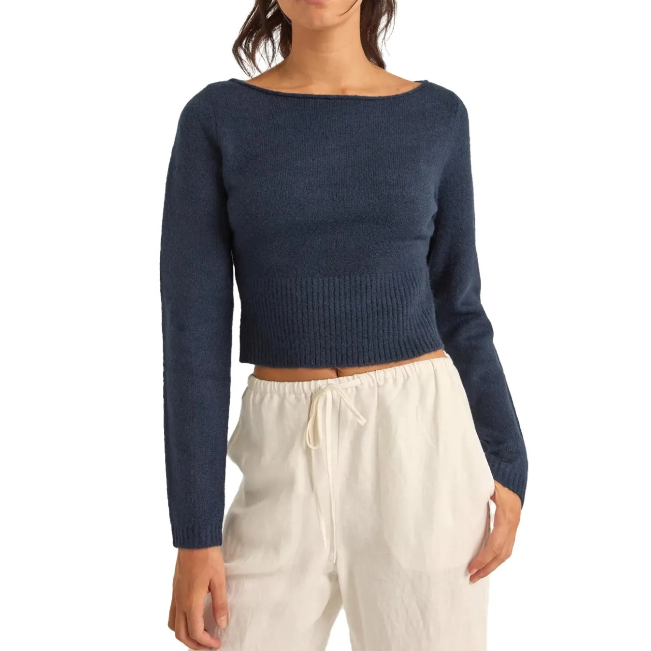 Rhythm Chloe Knit Top - Women's-Women Casual Clothing|Tops & Shirts