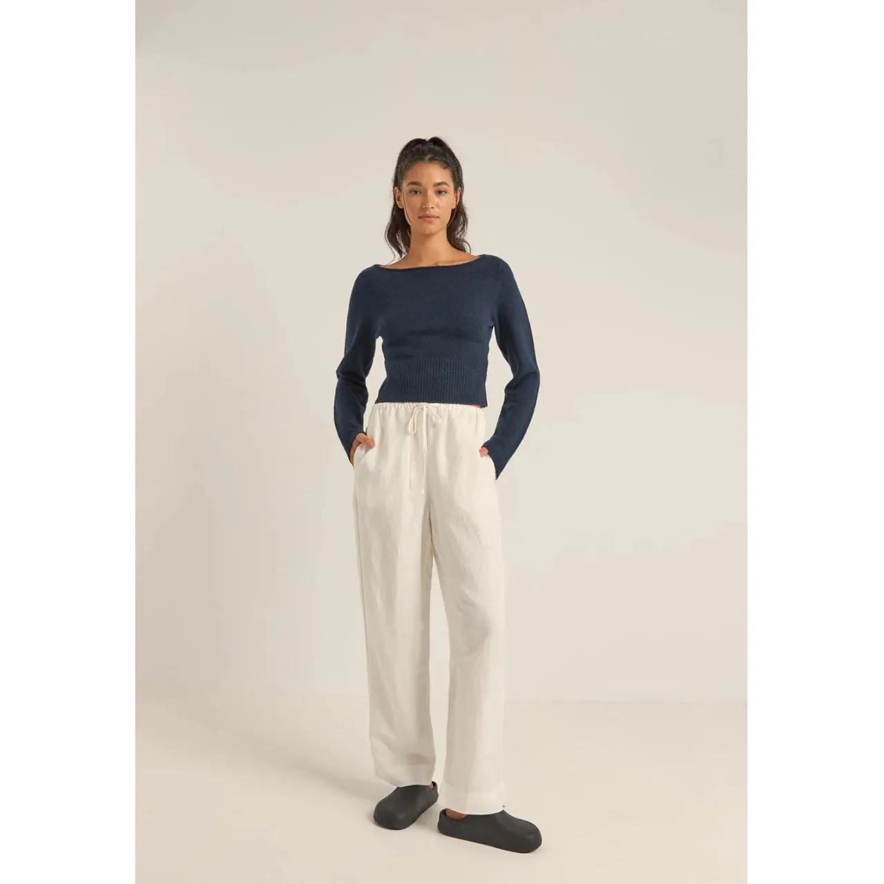 Rhythm Chloe Knit Top - Women's-Women Casual Clothing|Tops & Shirts