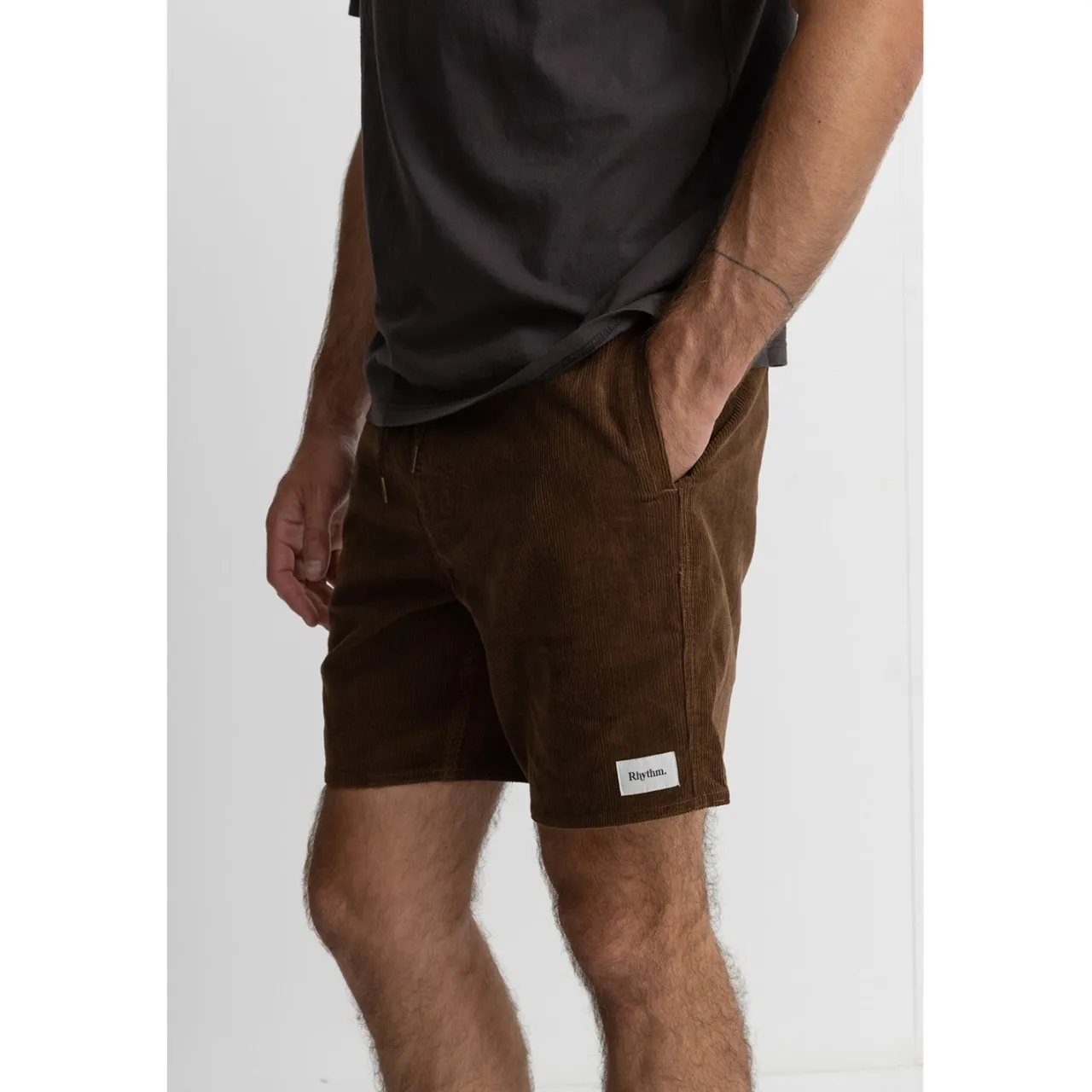 Rhythm Classic Cord Jam Shorts - Men's- Casual Clothing|Shorts