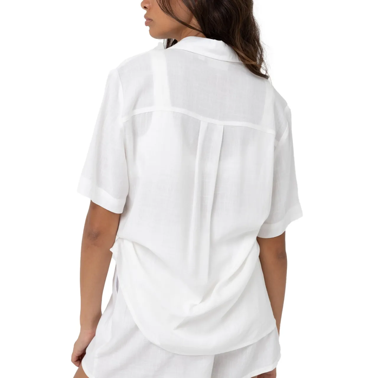 Rhythm Classic Lounge Shirt - Women's-Women Casual Clothing|Tops & Shirts