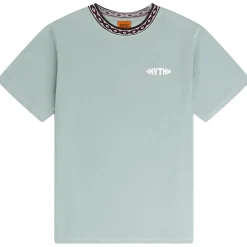 Rhythm Contrast Neckband Short-Sleeve T-Shirt - Men's- Casual Clothing|T-Shirts