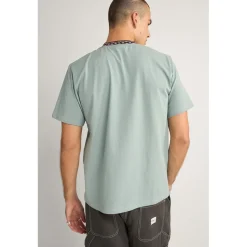 Rhythm Contrast Neckband Short-Sleeve T-Shirt - Men's- Casual Clothing|T-Shirts