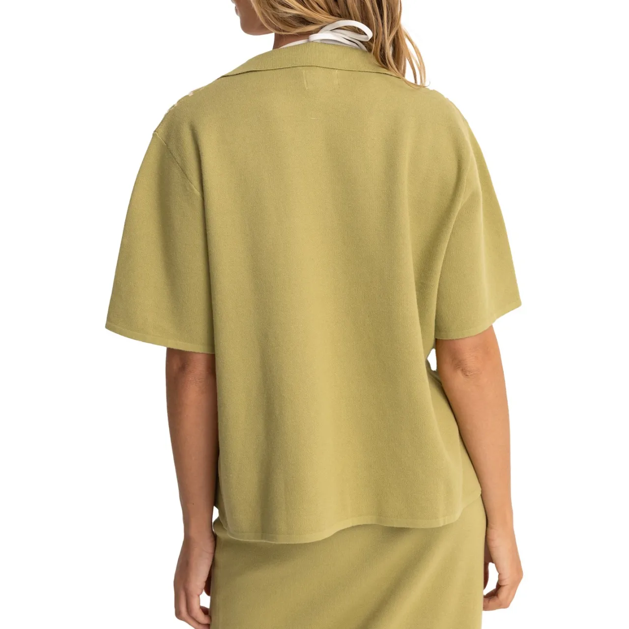 Rhythm Horizon Knitted Shirt - Women's-Women Casual Clothing|Tops & Shirts