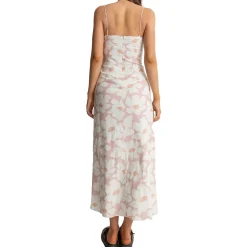 Rhythm Mimi Floral Gathered Maxi Dress - Women's-Women Casual Clothing|Dresses