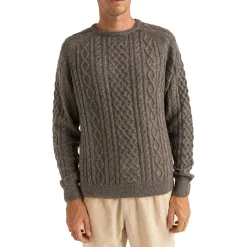 Rhythm Mohair Fishermans Knit Sweater - Men's- Casual Clothing|Sweaters