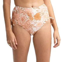 Rhythm Ohana High-Waist Tie Side Bikini Bottoms - Women's-Women Swimsuits|Casual Clothing