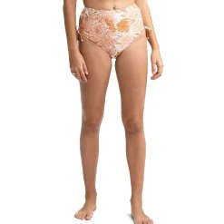 Rhythm Ohana High-Waist Tie Side Bikini Bottoms - Women's-Women Swimsuits|Casual Clothing