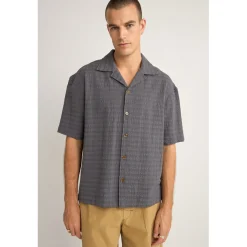 Rhythm Relaxed Texture Short-Sleeve Shirt - Men's- Casual Clothing|Shirts