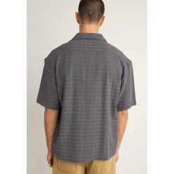 Rhythm Relaxed Texture Short-Sleeve Shirt - Men's- Casual Clothing|Shirts