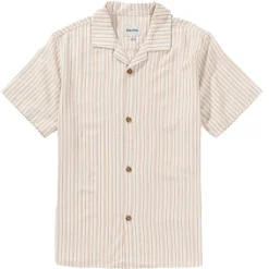 Rhythm Vacation Stripe Short-Sleeve Short - Men's- Casual Clothing|Shirts