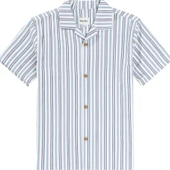 Rhythm Vacation Stripe Short-Sleeve Short - Men's- Casual Clothing|Shirts