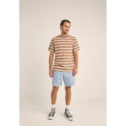 Rhythm Vintage Stripe Short-Sleeve T-Shirt - Men's- Casual Clothing|T-Shirts