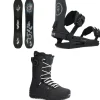 Ride Algorythm Snowboard + C-6 Snowboard Bindings + Fuse Snowboard Boots 2025- Snowboards, Bindings & Boots|Snowboard Packages