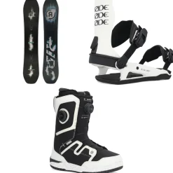 Ride Algorythm Snowboard + C-6 Snowboard Bindings + Deadbolt Zonal Snowboard Boots 2025- Snowboards, Bindings & Boots|Snowboard Packages