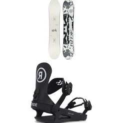 Ride Compact Snowboard + CL-2 Snowboard Bindings - Women's 2025- Snowboards With Bindings|Snowboard Packages