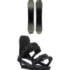 Ride Deep Fake Snowboard + A-10 Snowboard Bindings 2025- Snowboard Packages